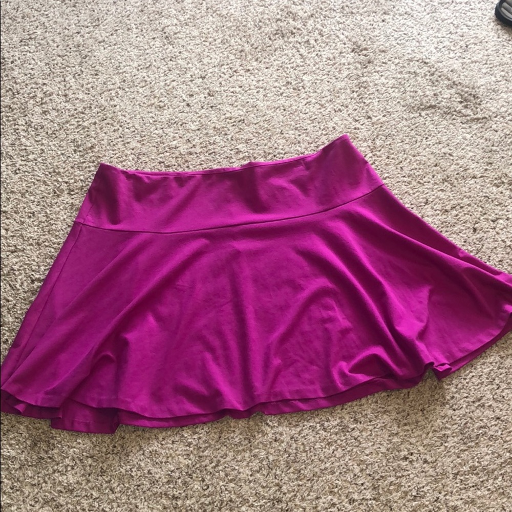 Plus Size Lane Bryant Fuchsia skirt sz 26